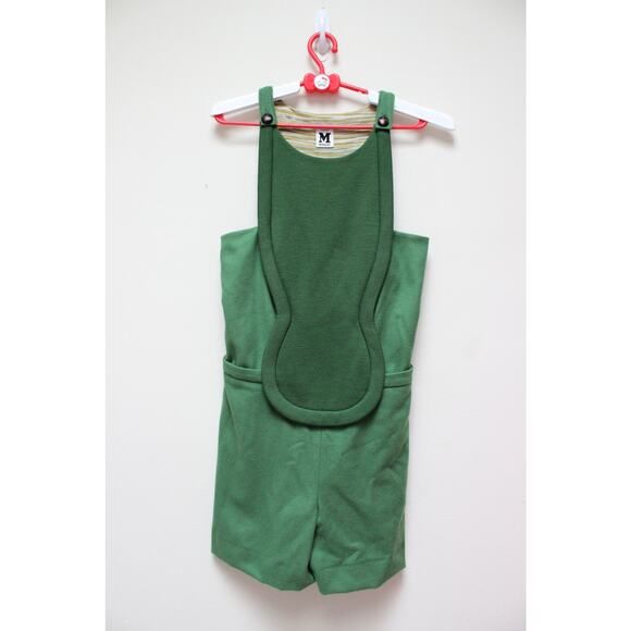 NWT M Missoni Green Wool Structured Abstract Romper Size 42/US 6 - Picture 1 of 5